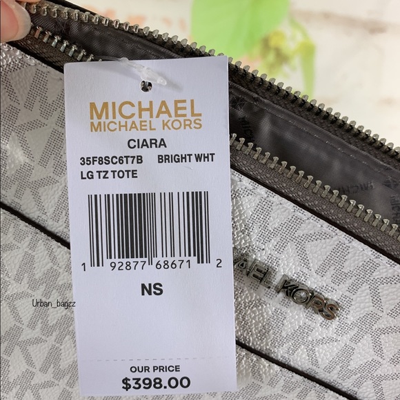 Michael Kors Ciara Large Top Zip Tote - Picture 7 of 7